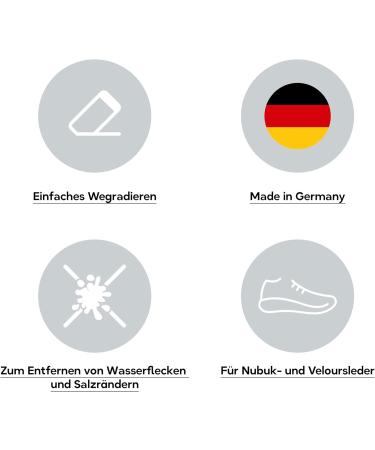 Kaps Nubuck & Suede Stain Remover Eraser - Ideal for Shoes, Leather Accessories, Car Seats & Upholstery - Buy Online on GoSupps.com