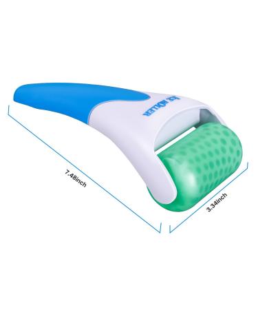 LATME Ice Roller for Face and Eyes - Women's Gifts - Face Massager Roller for Puffiness, Migraine Pain Relief, and Minor Injuries (Green) - Buy Online on GoSupps.com