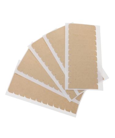 Ipetboom Toupee Glue 10 Sheets Wig Glue Paster Paper Film Pu Wig Tape