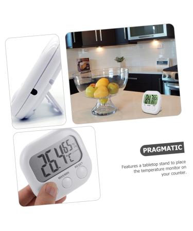 Happyyami Digital Hygrometer - Accurate Desktop Thermometer for Fish Tanks & Home Temperature Measurement - Buy Online on GoSupps.com