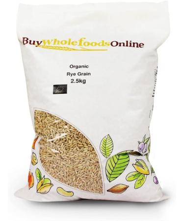 Organic Rye Grain 2.5kg - Buy Online on GoSupps.com