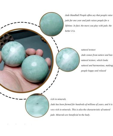 Unbit Ballstretcher & Magnetic Stress Ball - Natural Jade Baoding Ball for Stress Reduction & Manual Training - Chinese Sports Massage - Buy Online on GoSupps.com