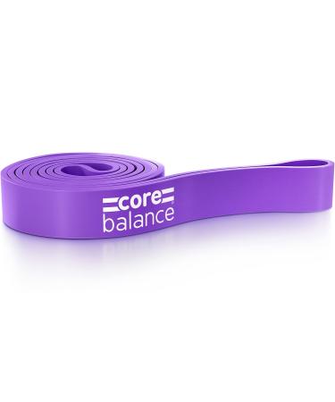 Assisted Pull Up Bands Resistance Strength Training Natural Latex (Light to Extra Heavy) Purple (Heavy)