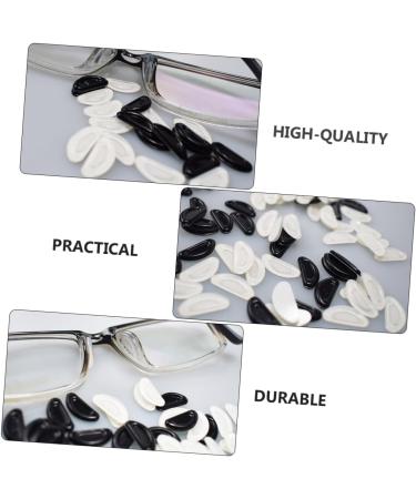 Minkissy 20 Pairs Glasses Nose Pads - Anti-Slip Cushions & Support for Comfortable Eyewear - Black Nasal Pillows & Accessories - Buy Online on GoSupps.com