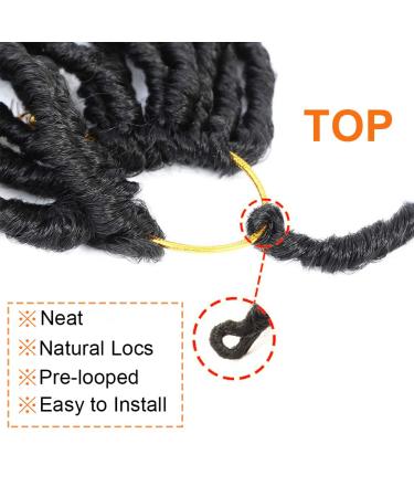 32 Inch Soft Locs Crochet Hair | Andromeda Natural Black | 21 Strands | 4 Packs | 160g | Faux Locs Crochet Braids - Synthetic Wavy Goddess Locs African Roots Braiding Hair Extensions for Black Women - Buy Online on GoSupps.com