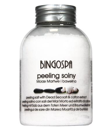 Dead Sea Salt Peeling With Cotton Extract 580 g BINGOSPA - Buy Online on GoSupps.com