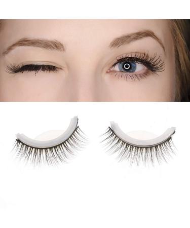 Vegan 3D Self-Adhesive Artificial Eyelashes - Reusable & No Stimulation - Wrong Eyelash Extension Set (10#) | International Shipping - Buy Online on GoSupps.com