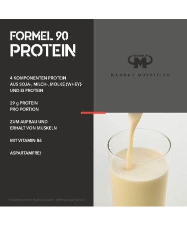 Shop 3kg Mammut Formula 90 Protein Shake Set - Banana Flavor + Free Ceramic Cup (1.5kg x 2) | International Shipping Available - Buy Online on GoSupps.com