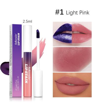 HOPHAT 3PCS Peel Off Lipstick Set Easy Peel & Reveal Lip Stain Waterproof Long Lasting Peel Off Mask Lip Gloss Lip Liner Makeup Beauty - Buy Online on GoSupps.com