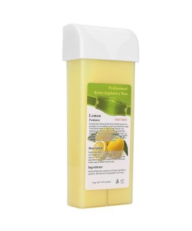 Professional Hair Removal Wax Roller - 100g Lemon Wax for Legs Chest Arms Bikini & More - Easy & Effective Body Hair Removal - Buy Online on GoSupps.com