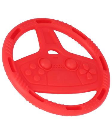 Sensory Chew Toy for Babies - Rudder Teething Silicone Toy for Boys and Girls - Easy to Hold and Clean - Red - Buy Online on GoSupps.com