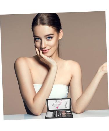WOONEKY 1 Set Eyebrow Powder Set Eyebrow Sissor Kit Eyebrow Brush Brow Pencil Lady Eyebrow Powder Lit e Abs - Buy Online on GoSupps.com