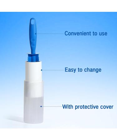 Buy Czemo Lint Roller Set - 10 Rolls & 2 Rollers for Efficient Animal Hair Removal | Best for Clothing Furniture & Car Seats - 60 Adhesive Sheets - Buy Online on GoSupps.com