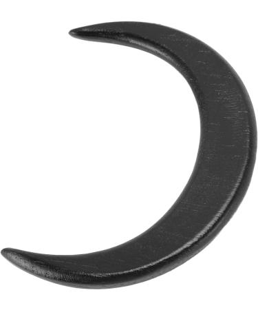 Moon Hairpin Exquisite Small Size Decorative Moon Hair Fork for Daily Travel (Black) - Buy Online on GoSupps.com