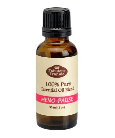 Fabulous Frannie 30ml 100% Pure Essential Oil Blend Meno-Pause Made with Copiaba Frankincense Peppermint Bergamot & Clove Essential Oils and Wild Yam Root Powder.