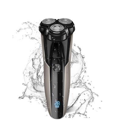 Head Shavers for Bald Men Electric Shaver for Men Waterproof IPX7 Cordless Wet & Dry Use Face Shaver Rechargeable Beard Trimmer