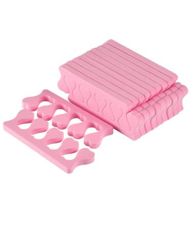 20 Pcs Sponge Toe Separator Nail And Toenail Separation Pad Suitable for Nails Pedicure Gel Application Etc