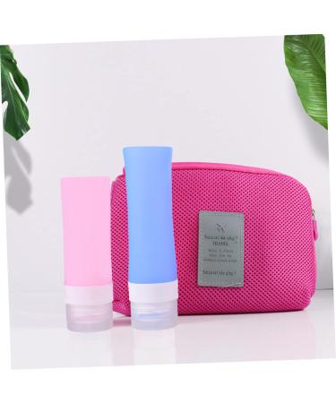 Buy 1 Set Silicone Travel Bottle Set - Anti-Leak Cosmetic Tubes for Women - Refillable Lotions & Toiletries - Perfect for Trips - Buy Online on GoSupps.com