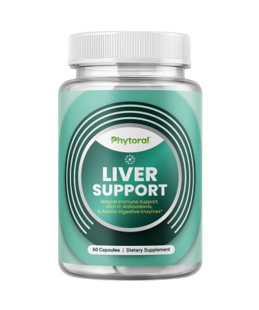 Liver Support Supplement with Zinc Oxide - Immune Support Supplement for Immunity Support with Silymarin Milk Thistle Extract Dandelion Root and Artichoke - Liver Health Supplement for Liver Cleanse