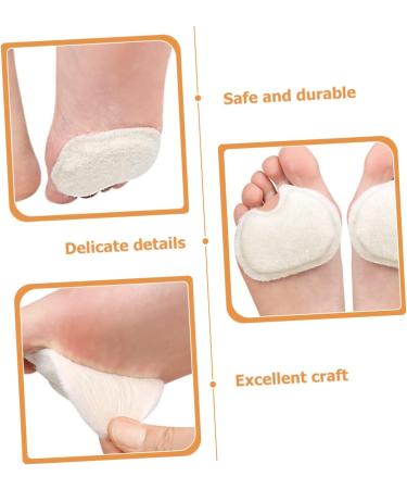 Comfortable Felt Forefoot Pads - Replaceable Metatarsal Half Size Foot Pads for Women - Prevent Slipping in Heels - Daily Use Gel Pads for Foot Pain Relief - Buy Online on GoSupps.com
