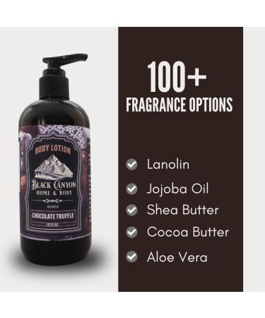 Black Canyon Chocolate Truffle Scented Body Lotion with Lanolin and Jojoba Oil 12 Oz (2 Pack) - Buy Online on GoSupps.com