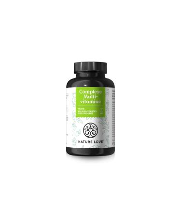 Multivitamin Complex – 180 vegan capsules – vitamins A-Z and minerals – green tea extract, citrus bioflavonoids – high dosage, bioactive forms – laboratory-controlled, without unnecessary additives