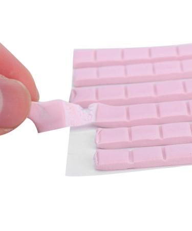 Nail Art Clay Reusable False Nail Tips - Pink Sticky Adhesive Manicure Tool for Home & Salon - Buy Online on GoSupps.com