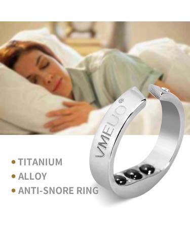 Anti Snoring Ring - Acupressure Treatment for Improved Breathing - 3 Sizes (S) - Men, Women, Children - Anti Snore Device - Buy Online on GoSupps.com