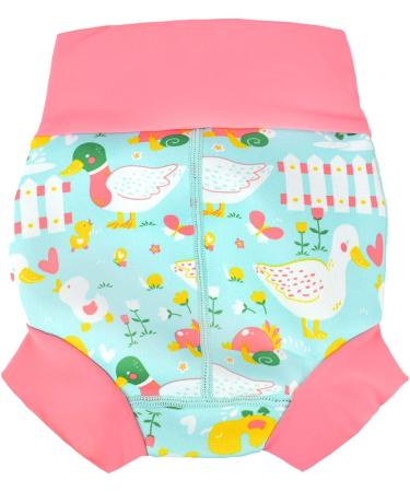 Splash About Baby & Toddler Happy Nappy Reusable Swim Nappy Little Ducks 3-6 Months - Buy Online on GoSupps.com