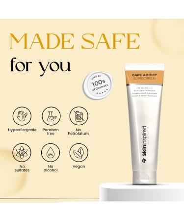 Buy Sunscreen SPF 50 PA++++ | Broad Spectrum UV Protection No White Cast & Fragrance Free - 50 gm - Buy Online on GoSupps.com