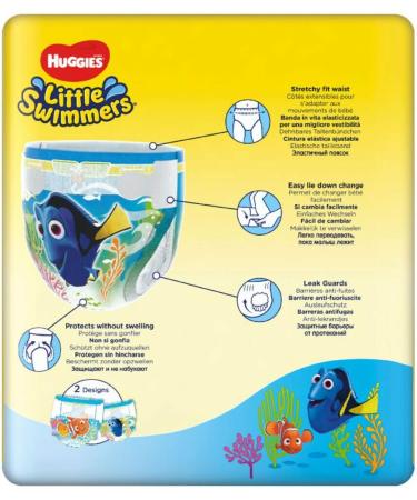 Huggies Little Swimmers Swim Diapers Size 2/3 - 12 Pack for Babies | Best International Shipping - Buy Online on GoSupps.com