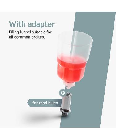 Borgen Bike Brake Bleed Kit for Shimano Hydraulic Disc Brakes | Brake Bleeder Kit with 100ml Hydraulic System Mineral Oil | Made in Germany | Step-by-Step Instructions & Video Manual - Buy Online on GoSupps.com