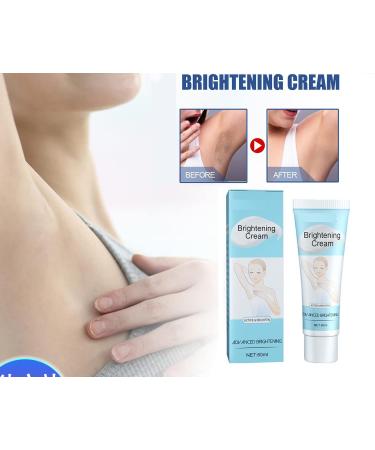 Underarm Armpit Whitening Cream Skin Whitening Cream for Knees Whitening Cream Skin Lightening Cream for Dark Skin and Private Parts Fade Melanin on Body Armpit Knees Elbows 60ml - Buy Online on GoSupps.com