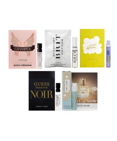 Women's Designer Fragrance Sampler Set - Luxury High End Perfume Vial Sample Most Popular (5 Assorted Samples) - Buy Online on GoSupps.com