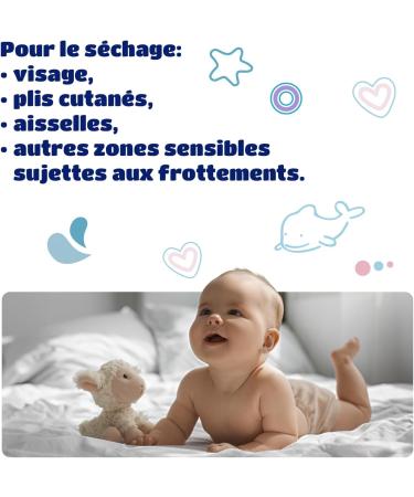 Kindii Pure&Dry Baby Wipes Set - Ultra Soft Pure Cotton Dry Wipes - for Sensitive Skin - Fragrance and Alcohol Free - Buy Online on GoSupps.com