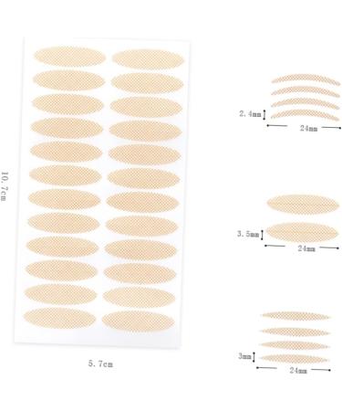 Beavorty 120 Sheets Clear Tape Stickers for Men Traceless Double Eyelid Sticker Adhesive Tape One Side Man 1 count (Pack of 1) As Shownx2pcs - Buy Online on GoSupps.com