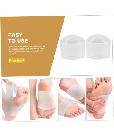 FRCOLOR Flat Foot Pad - Cushioned Arch Support Insoles for Kids & Adults - Non-Slip Plantar Brace & Wraps - Buy Online on GoSupps.com
