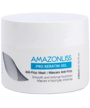 Amazonliss Keratin Hair Treatment - Anti-Frizz & Hydration Mask - Hair Straightener with Keratin - 2.03 oz & 8.8 oz Options - Buy Online on GoSupps.com