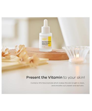 Niacinamide 10 Brightening Ampoule 30ml | Brighten & Illuminate Skin | Shop Internationally - Buy Online on GoSupps.com