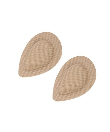 FRCOLOR Heel 1 Pair Ball of Foot Cushions for Women Ball of Foot Cushions for Heels Shoe Inserts High Heels Forefoot Cushion Khaki Foot Cushions Massage Foot Mat Shoe Mats Non-Woven