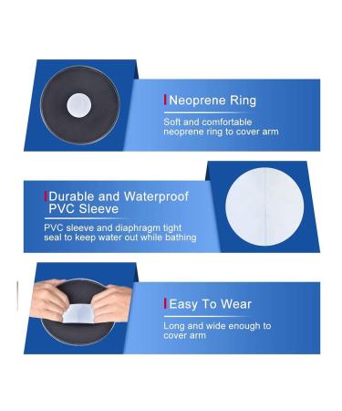 Dewedrt Waterproof Cast Cover Arm Adult Forearm for Shower Bath Swimming Watertight Protection Fingers Wrists Wound - Buy Online on GoSupps.com
