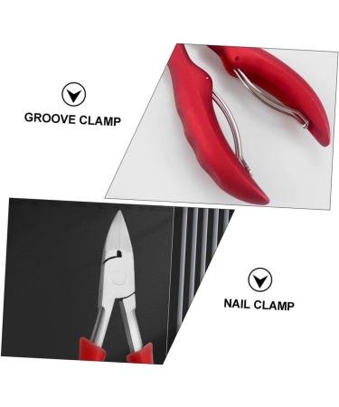 minkissy 1pc Nail Clippers Pedicure Tool Round Nose Nails Tools Nail Pliers Jewelry Making Pliers Thick Nail Painting Tools Nail Implements Nail Scissors Stainless Steel Nail Set Arc 13.8x6.8cm - Buy Online on GoSupps.com