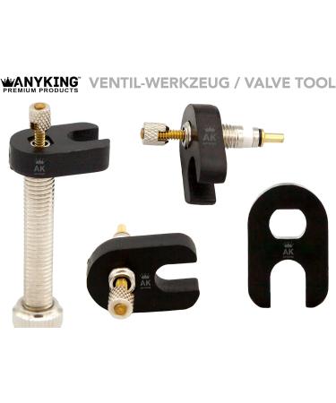 Presta Valve Replacement Set: Insert Key Cap & Adapter for Tubeless MTB - SCLAVERANDEN International Shipping - Buy Online on GoSupps.com