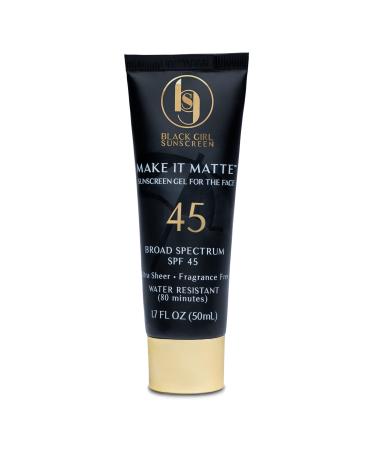 Bissport BlackGirlSunscreen Make It Matte TM SPF 45 Sunscreen - 1.7 FL OZ