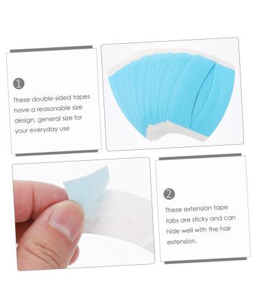 FRCOLOR 23 Sheets Double Sided Wig Film Adhesive Wig Tape Waterproof Double Sided Tape Waterproof Wig Tape Double Sidestick Tape Lace Hair Wig Tape Scalp Glue Accessories - Buy Online on GoSupps.com