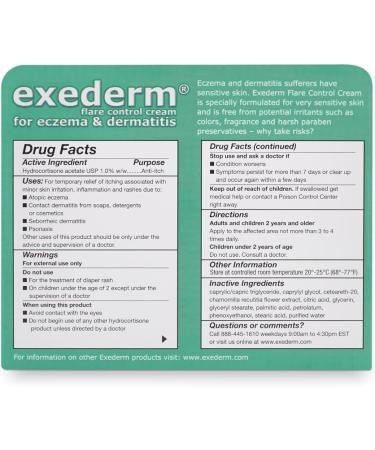 Exederm Flare Control Cream and Daily Body Wash for Eczema & Dermatitis - Buy Online on GoSupps.com
