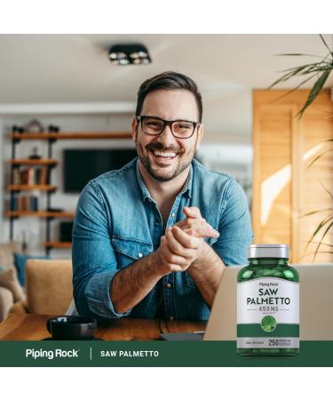 Piping Rock Saw Palmetto for Men and Women | 250 Capsules | Herb Extract Supplement | Serenoa Repens | Non-GMO Gluten Free - Buy Online on GoSupps.com