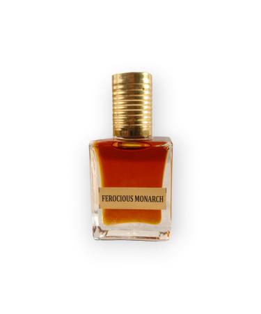 All Types Essential Oil Attar-Atar Parfum Oil Fragrance Perfume Unisex Men-Women Parfume Spray Scent Long Lasting Roll On Itar Semi Natural Non Alcoholic Volume:12ML (0.4 Fl Oz). (Ferocious Monarch)