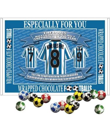 Sheff Wed Personalised Football Shirt Gift Boxed Sweets - Buy Online on GoSupps.com