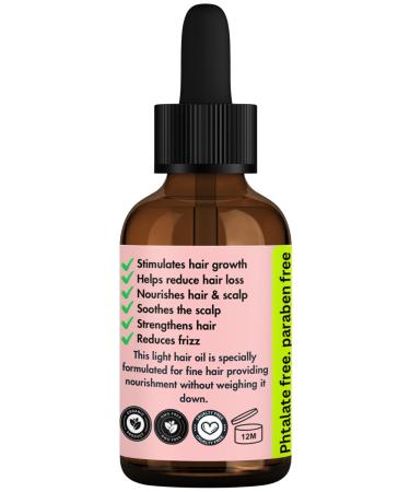 Organic Rosemary & Saw Palmetto Hair Growth Blend | Nourishing Formula for Hair Loss Regrowth & Strength - 2 fl oz - Buy Online on GoSupps.com